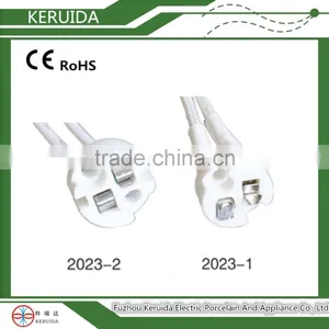 Fluorescent Lampholder Cord Set Accessories Porcelain Lamp Holder Lamp Socket Lamp Base Gu10 With Electric Wire thumbnail-1