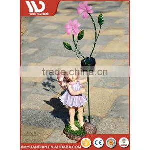 Art Work Resin Craft Modern Outdoor Lighting Led Solar Light Garden thumbnail-1
