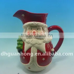 Ceramic Xmas Kettle thumbnail-1