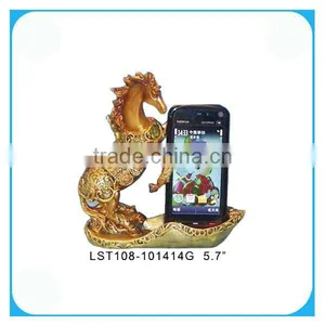 Resin Horse Figurine With Mobilephone Holder thumbnail-1