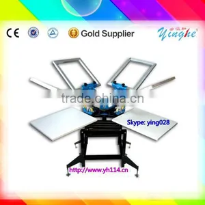 Easy Operation and 100% New Auto Cylinder Silk Screen Printing Machine One Sale thumbnail-1