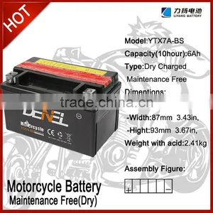 12v Motorcycle Acid Lead Cell thumbnail-1