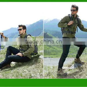 Ultra-light Telescopic Hiking Stick Anti-shock Anti-skid Walking Stick Trekking Pole 4 Section Alpenstock thumbnail-2