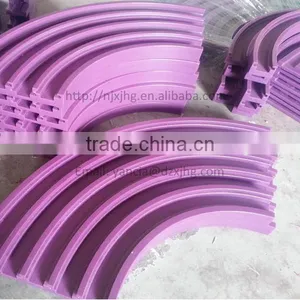 China Manufacture UHMW-PE Polyethylene Plastic Chain Guides Rail or Corner Track thumbnail-4