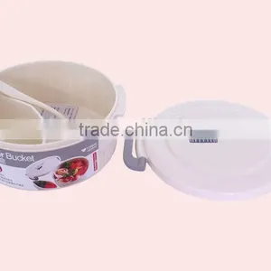 Round Shape Plastic Food Container With Soup Box and Spoon thumbnail-4