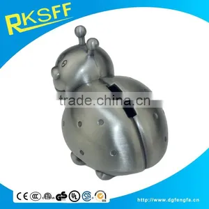 Die Casting Metal Lovely Ladybird Shape Coin Bank thumbnail-6