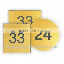 Brass Effect Door Numbers thumbnail-1
