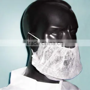 Surgical Beard Guard Cover With Earloop thumbnail-2
