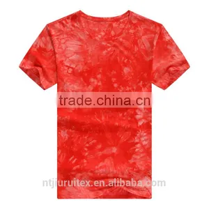 Men Tie Dye T-shirt ,cotton T-shirt, Summer Shirt,slim T-shirt thumbnail-2