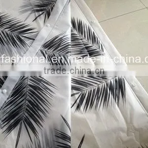 Adult EVA Rain Poncho With Hood thumbnail-2
