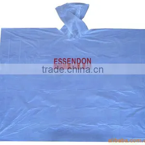 PE Waterproof Rain Poncho With Logo thumbnail-2
