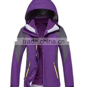 Wholesale Hot Sale Windproof Winter Hooded Softshell Jacket thumbnail-1