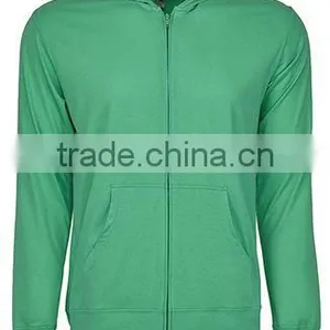 Next Level Apparel Unisex Sueded Full-Zip Hoody - Made From 60% Combed Ring-spun Cotton and 40% Polyester Sueded Jersey. thumbnail-4