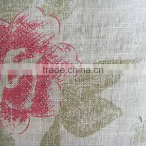 Plain Weave Printed Linen Fabric Factory in Huzhou thumbnail-1
