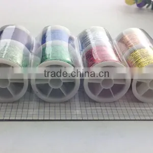 Various Colors Embroidery Metallic Thread Reflective Embroidery Thread High Quality Embroidery Thread thumbnail-4