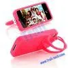 2012 New Golio/GUOGUO/Gampsocleis Inflata Uv Silicone Case for IPhone 4S/iPhone 4 (Red) thumbnail-1