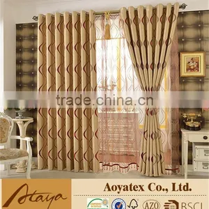100% Polyester Vertical Black Out Curtain thumbnail-1