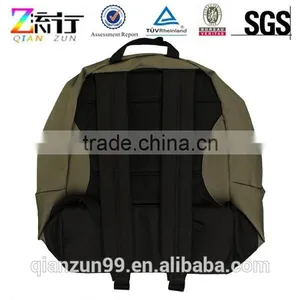 Design Your Own Blank Backpack Bag/olive Green Canvas Backpacks/leisure Trend Oval Backpack thumbnail-2