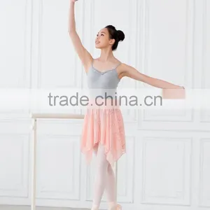 Adult Asymmetrical Lace Dance Skirt thumbnail-3