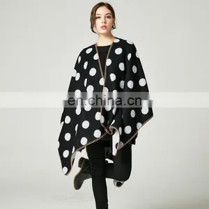 New Lengthened Thickening Winter And Winter Travel Cape Cloak thumbnail-1