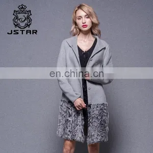 Double-face Woven Cashmere Top Jacket Overcoat Trench Coat Women Jackets thumbnail-5