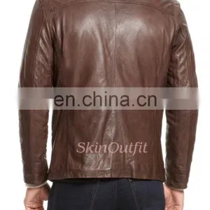 Men's Sheep Leather Jackets thumbnail-2