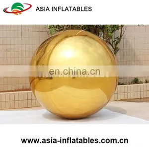 Decoration PVC Material Inflatable Mirror Balloon Wholesale / Colorful Mirror Display for Outside Building Decoration thumbnail-1