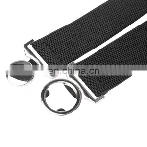 Grace Karin Women Ladies Girls Metal 1.5" Stretchy Elastic Waist Belt Waistband CL010486 thumbnail-5