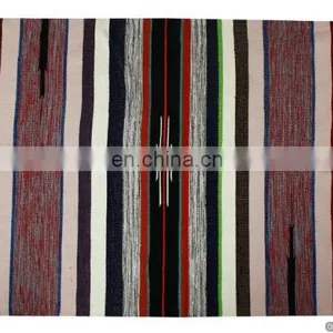 Indian Wool Throw Woven Rugs Hippie Home Decorative Carpet Runner Yoga Mat thumbnail-1