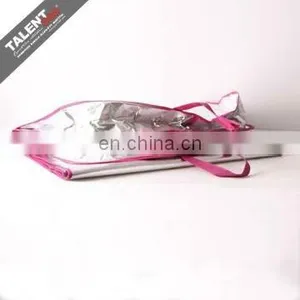 Custom Private Logo Printed Nonwoven Suit Carrier Bag for Garment thumbnail-3