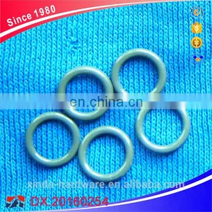 Fabric Color Coated Ring and Slider for Bra Adjustor Made by Alloy thumbnail-2