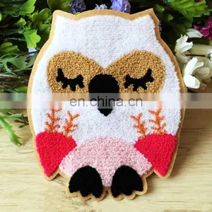 High Standard Level Custom Iron on Chenille Patches thumbnail-1