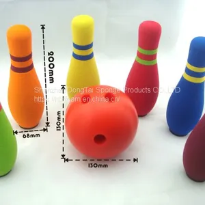 20cm Height High Density Kids Foam Bowling Set Easy To Clean thumbnail-1
