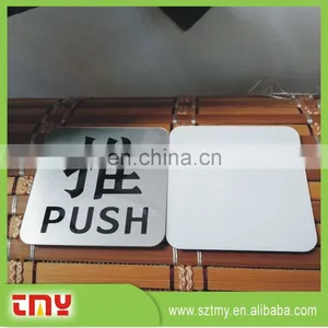 NEW! Customized Cheapest Warteroof Brushed Open Sign for Push Pull thumbnail-4