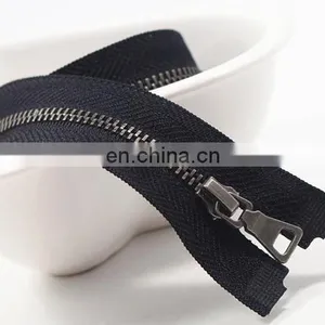 Black Colors Available 30cm 100pcs Close-open Black Metal Zippers With Pearl Slider, Multi-color #3 Zippers For DIY Sewing thumbnail-6