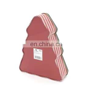 Recycled Tree Shaped Aluminum Tin Containers Tin Cans Christmas thumbnail-6