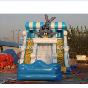 Inflatable Commercial Water Park Products Water Slides, Seal Sea Dog Type Inflatable Slide thumbnail-3