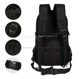 Advocator Motorcycle Men Backpack With Rain Cover Black School Rucksacks Packsack Daypack Shoulders Bags Knapsacks for Traveling&Biking&Camping&Outdoor Sports thumbnail-2