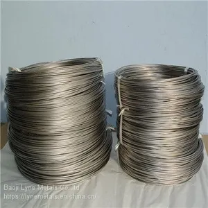 Supplier of GR7 GR5 and GR12 Titanium Wire or Filter Dia. 2.0*916mm Straight Wire thumbnail-4