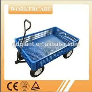 Beach Cart and Table Hand Trolley With Plastic Tray thumbnail-1