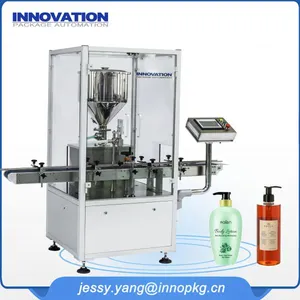 PLC Control Small Scale Bottling Machinery for Household Chemicals thumbnail-1