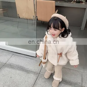 3352/Newest Winter Warm Cony Hair Thicken Jacket With Fleece High Quality Wholesale Kids Coats thumbnail-3