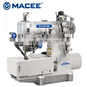 MC 500D-01CB/PUT-A DIRECT DRIVE HIGH-SPEED INTERLOCK SEWING MACHINE WITN AUTO THREAD WIPE(UP) AND AUTO TRIMMER(UP) thumbnail-1