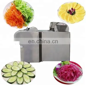 Vegetable Slicing Cutting Machine 100-300KG/h Vegetable Cutter Machine thumbnail-5