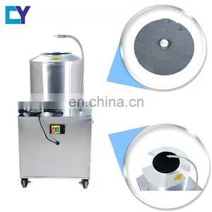 YQ-450 Update Red Sand Inner Coating 220/380v 2200w Carrot Potato Ginger Onion Garlic Skin Removing Machine Price For Sale thumbnail-6