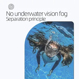 Customer Logo Diving Set No Atomization Waterproof Cloth Ultra-short Exhaust Passage Snorkeling Mask thumbnail-2