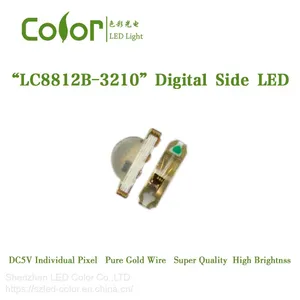 Sk6812 Smd 3210 Dc5v Digital Side Led Smart Side View Rgb Led Lc8812b thumbnail-4