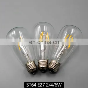 LED Edison Bulb E27 Retro Lamp 220V Powerful Led Bulb Vintage Filament Bulb Household Lighting Filament Light thumbnail-2