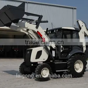 Wheel Loader With Front End Loader and Backhoe thumbnail-2
