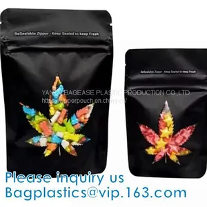 Slider Pouch Bags, Flat Bottom, Square Bottom, Round Bottom, Zip Top, Slider Top, Toy Packaging thumbnail-1